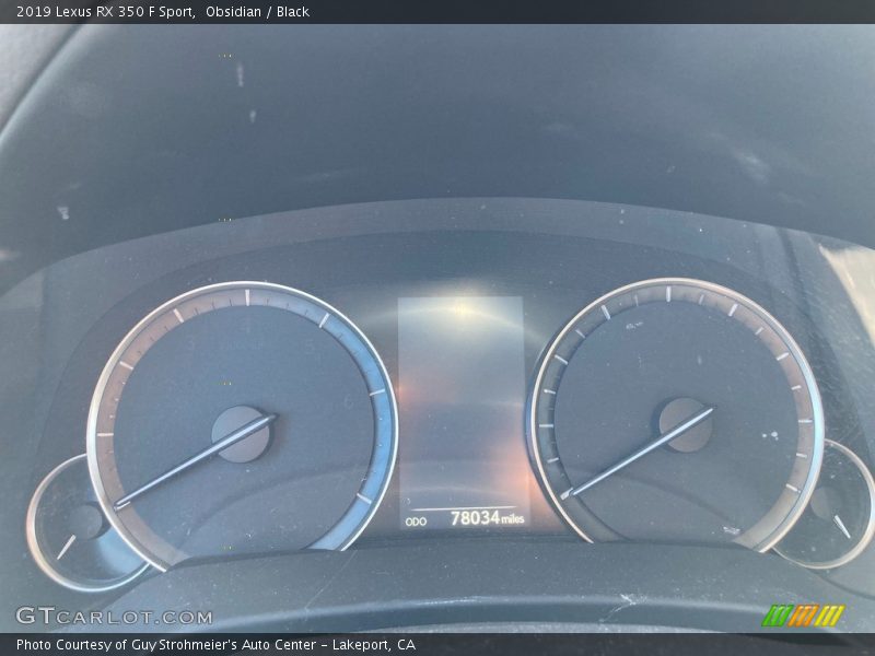 Obsidian / Black 2019 Lexus RX 350 F Sport