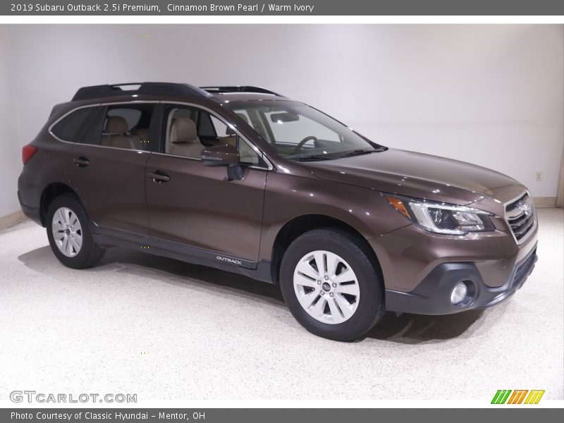 Cinnamon Brown Pearl / Warm Ivory 2019 Subaru Outback 2.5i Premium