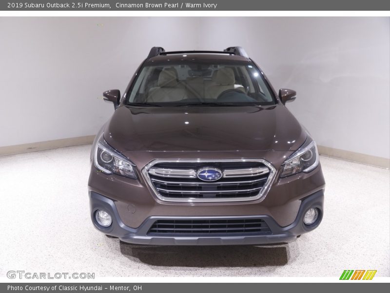 Cinnamon Brown Pearl / Warm Ivory 2019 Subaru Outback 2.5i Premium