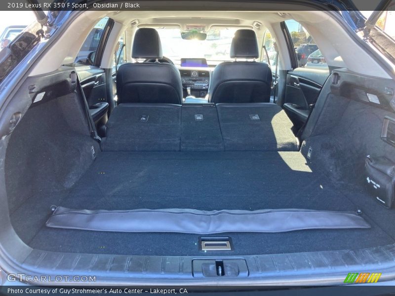 2019 RX 350 F Sport Trunk