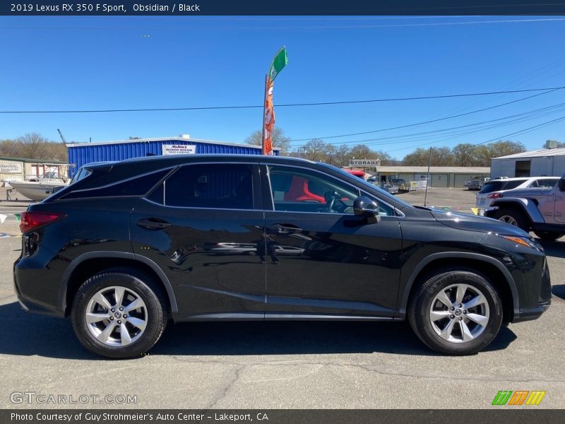 Obsidian / Black 2019 Lexus RX 350 F Sport