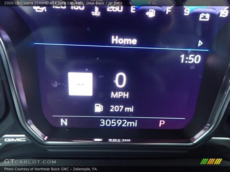 Onyx Black / Jet Black 2020 GMC Sierra 2500HD AT4 Crew Cab 4WD