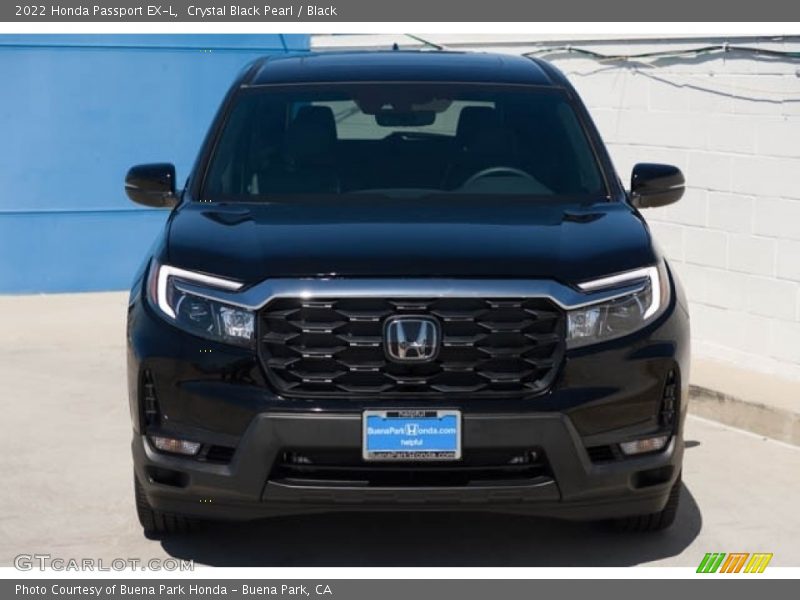 Crystal Black Pearl / Black 2022 Honda Passport EX-L