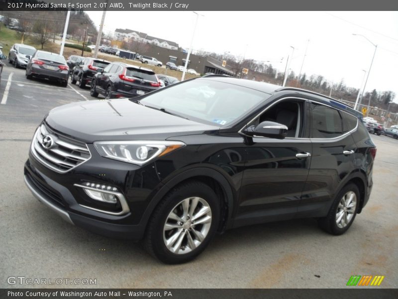 Front 3/4 View of 2017 Santa Fe Sport 2.0T AWD