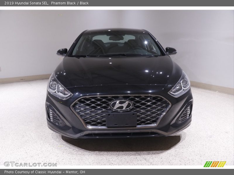 Phantom Black / Black 2019 Hyundai Sonata SEL