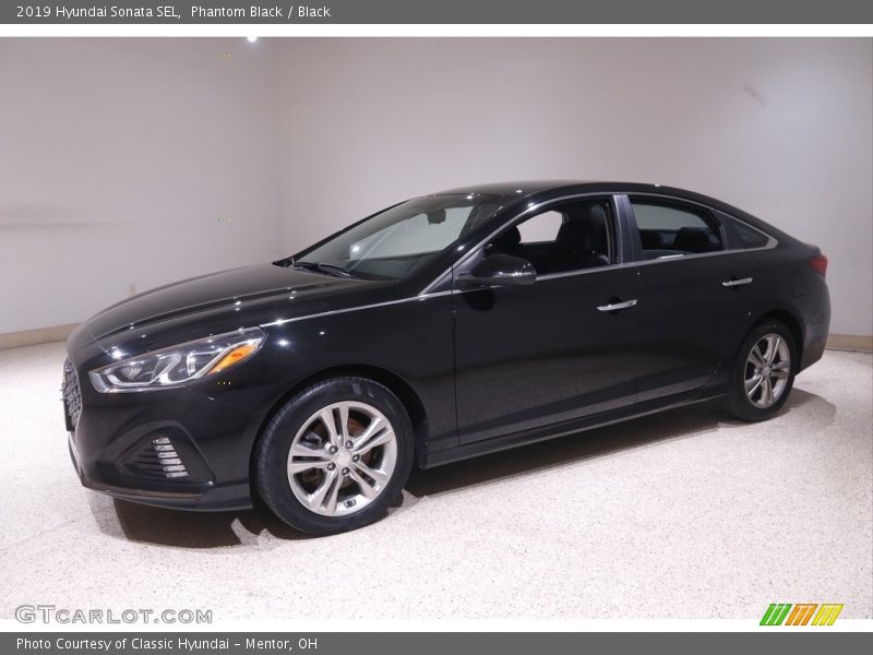 Phantom Black / Black 2019 Hyundai Sonata SEL