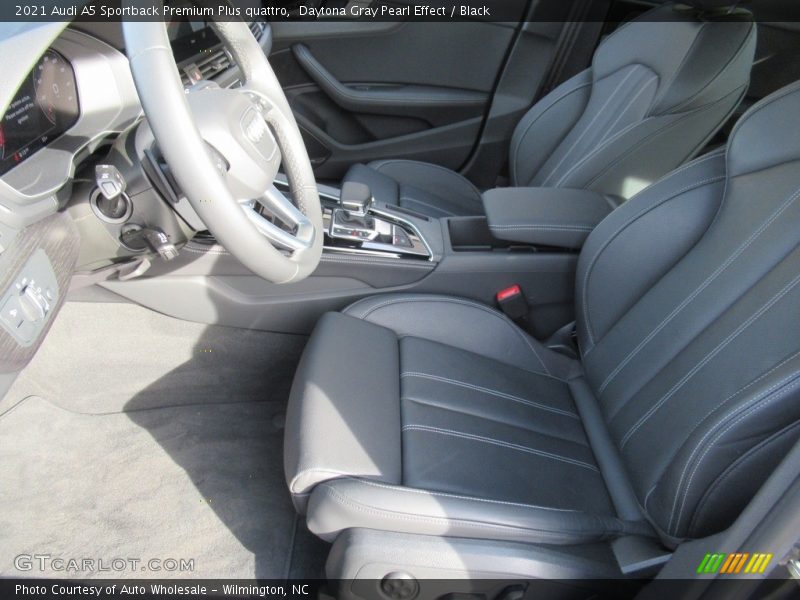 Daytona Gray Pearl Effect / Black 2021 Audi A5 Sportback Premium Plus quattro