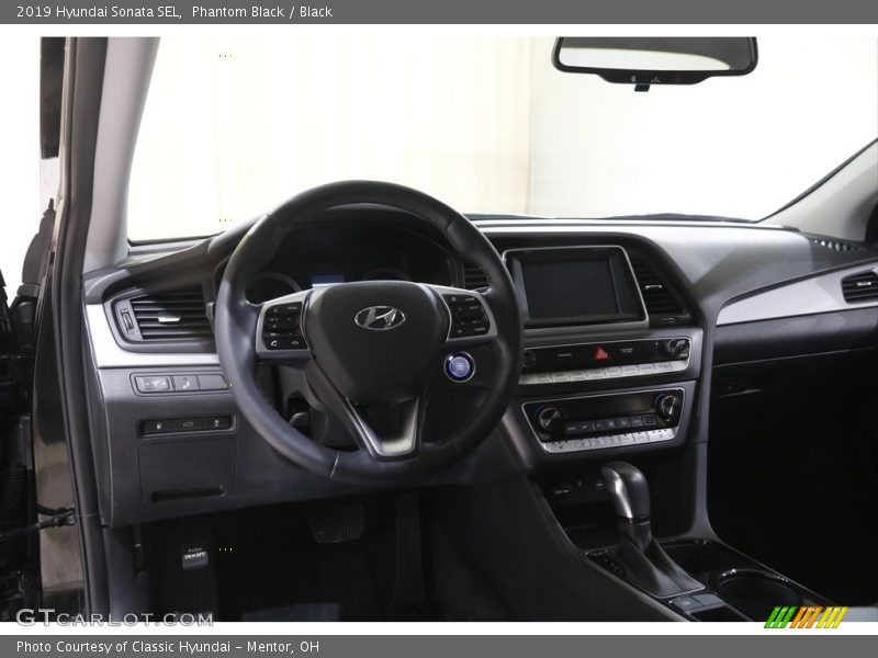 Phantom Black / Black 2019 Hyundai Sonata SEL
