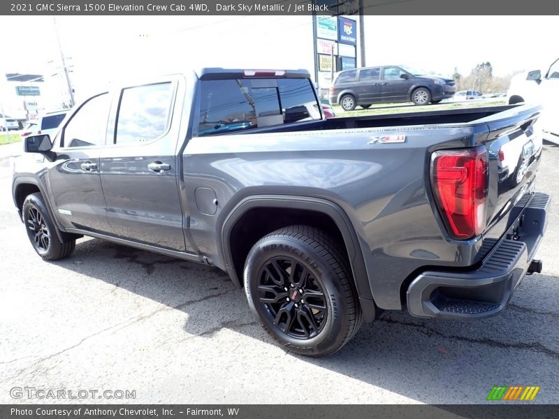 Dark Sky Metallic / Jet Black 2021 GMC Sierra 1500 Elevation Crew Cab 4WD
