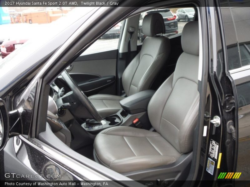 Front Seat of 2017 Santa Fe Sport 2.0T AWD