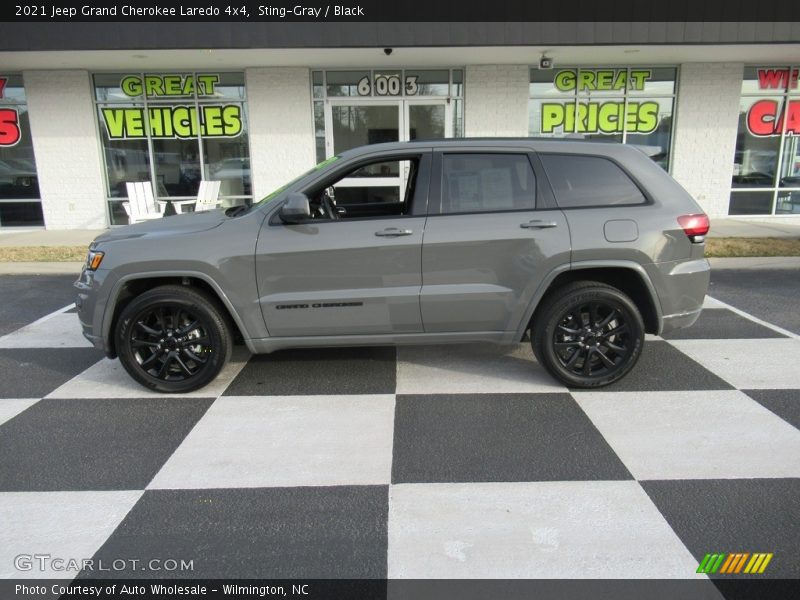 Sting-Gray / Black 2021 Jeep Grand Cherokee Laredo 4x4
