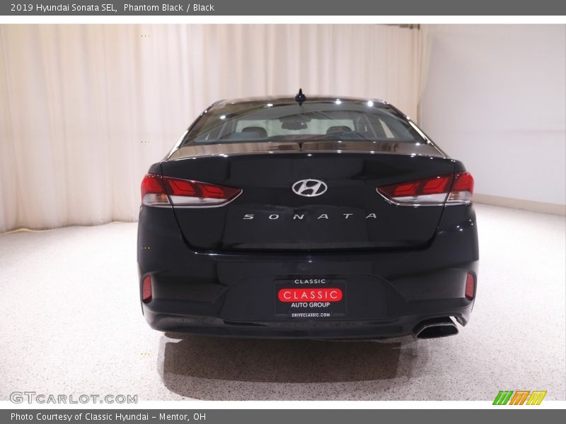 Phantom Black / Black 2019 Hyundai Sonata SEL