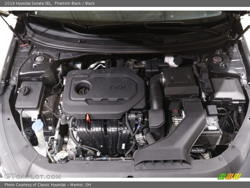 Phantom Black / Black 2019 Hyundai Sonata SEL