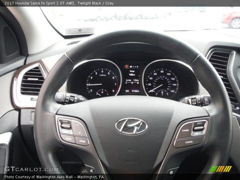  2017 Santa Fe Sport 2.0T AWD Steering Wheel