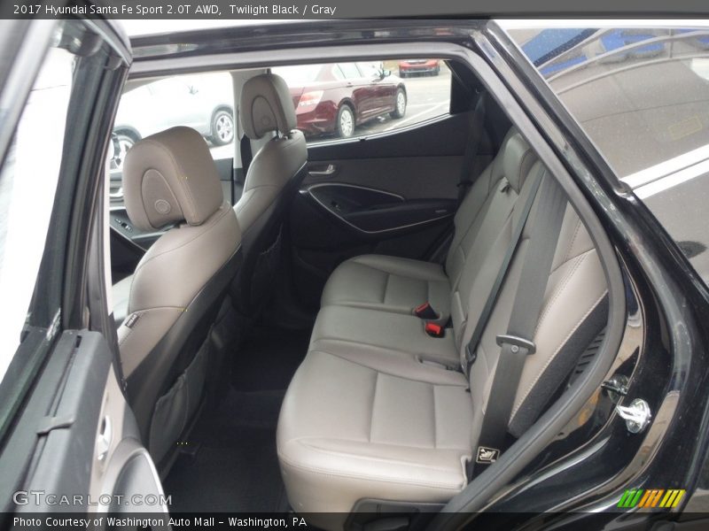 Rear Seat of 2017 Santa Fe Sport 2.0T AWD