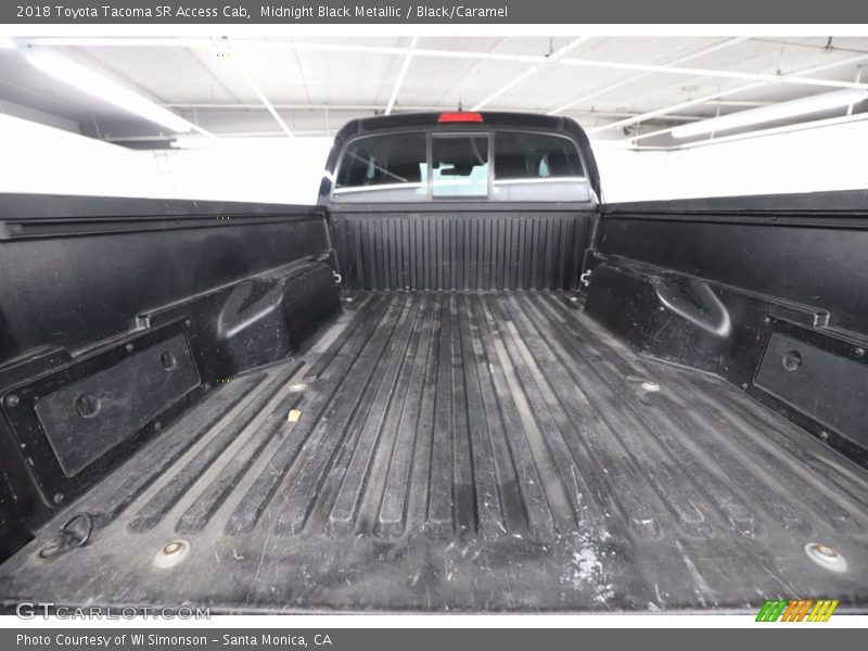 Midnight Black Metallic / Black/Caramel 2018 Toyota Tacoma SR Access Cab