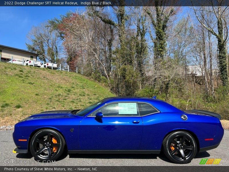  2022 Challenger SRT Hellcat Redeye Indigo Blue