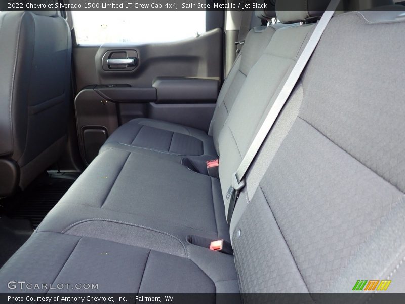 Satin Steel Metallic / Jet Black 2022 Chevrolet Silverado 1500 Limited LT Crew Cab 4x4