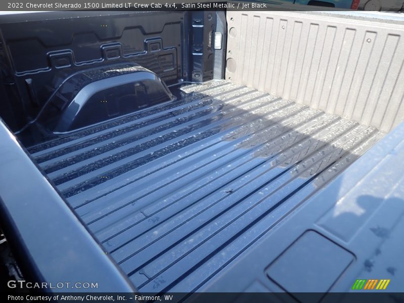 Satin Steel Metallic / Jet Black 2022 Chevrolet Silverado 1500 Limited LT Crew Cab 4x4