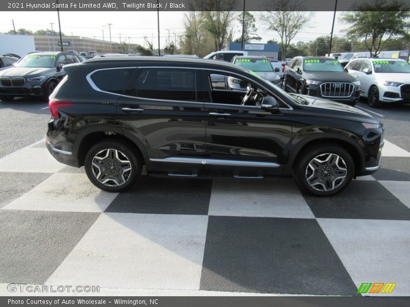 Twilight Black / Black 2021 Hyundai Santa Fe Limited AWD