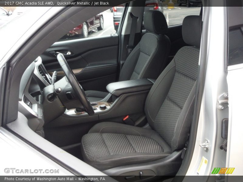 Quicksilver Metallic / Jet Black 2017 GMC Acadia SLE AWD