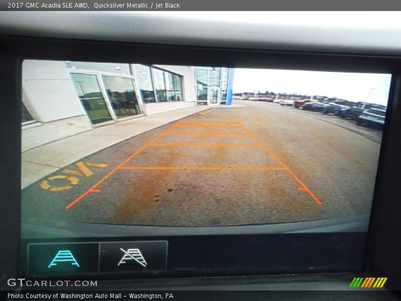 Quicksilver Metallic / Jet Black 2017 GMC Acadia SLE AWD
