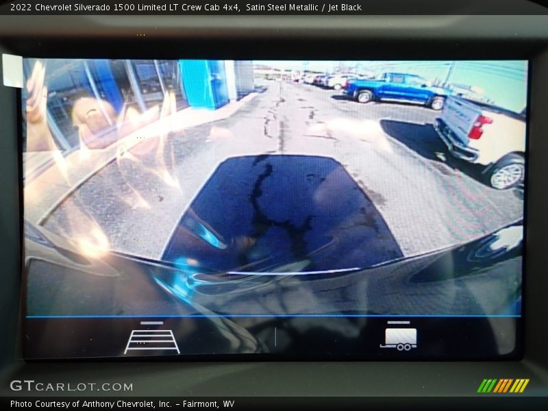 Satin Steel Metallic / Jet Black 2022 Chevrolet Silverado 1500 Limited LT Crew Cab 4x4