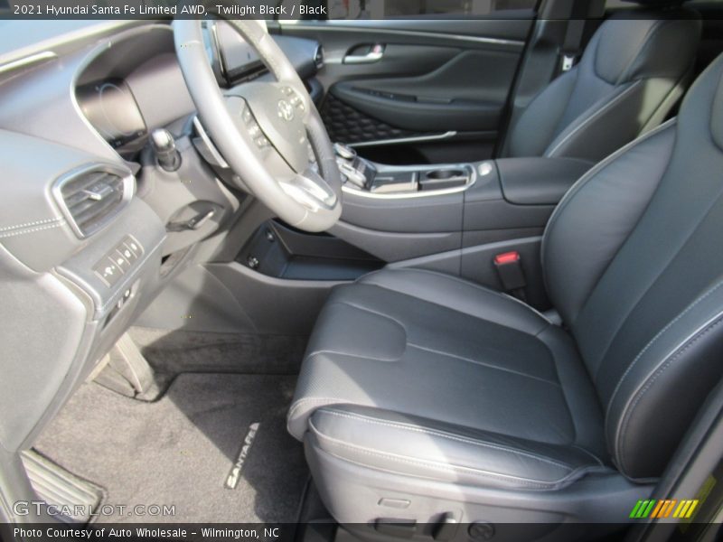 Twilight Black / Black 2021 Hyundai Santa Fe Limited AWD