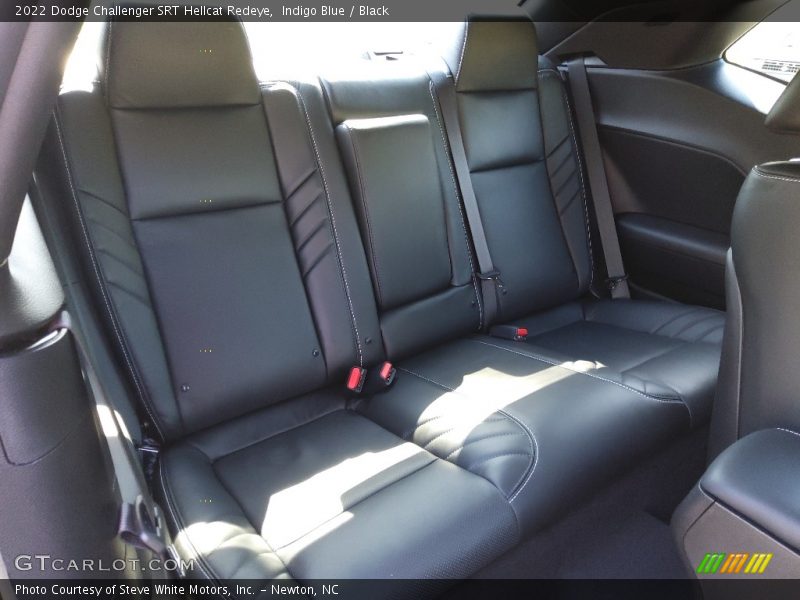 Rear Seat of 2022 Challenger SRT Hellcat Redeye