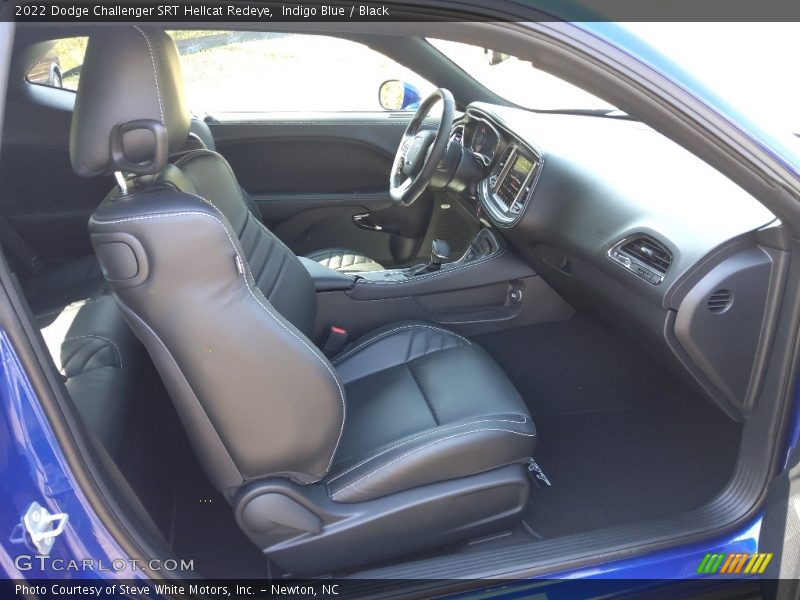 Front Seat of 2022 Challenger SRT Hellcat Redeye