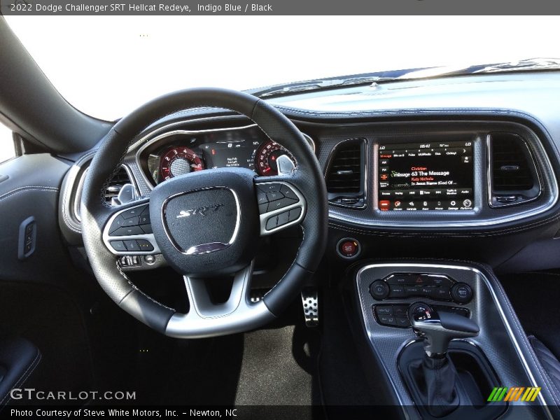 Dashboard of 2022 Challenger SRT Hellcat Redeye