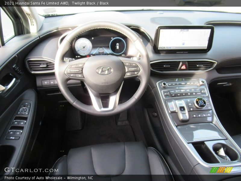 Twilight Black / Black 2021 Hyundai Santa Fe Limited AWD