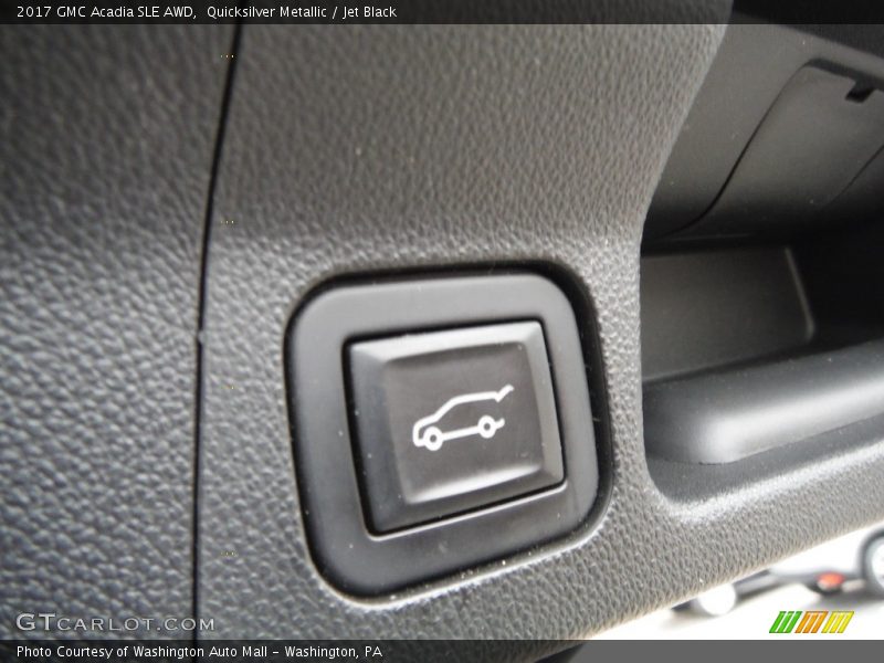 Quicksilver Metallic / Jet Black 2017 GMC Acadia SLE AWD