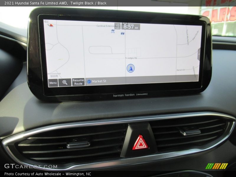 Twilight Black / Black 2021 Hyundai Santa Fe Limited AWD