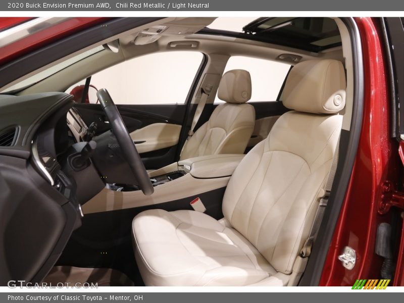 Front Seat of 2020 Envision Premium AWD