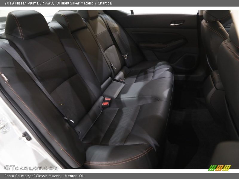 Brilliant Silver Metallic / Charcoal 2019 Nissan Altima SR AWD