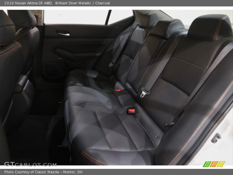 Brilliant Silver Metallic / Charcoal 2019 Nissan Altima SR AWD
