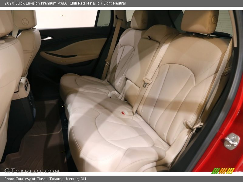 Chili Red Metallic / Light Neutral 2020 Buick Envision Premium AWD