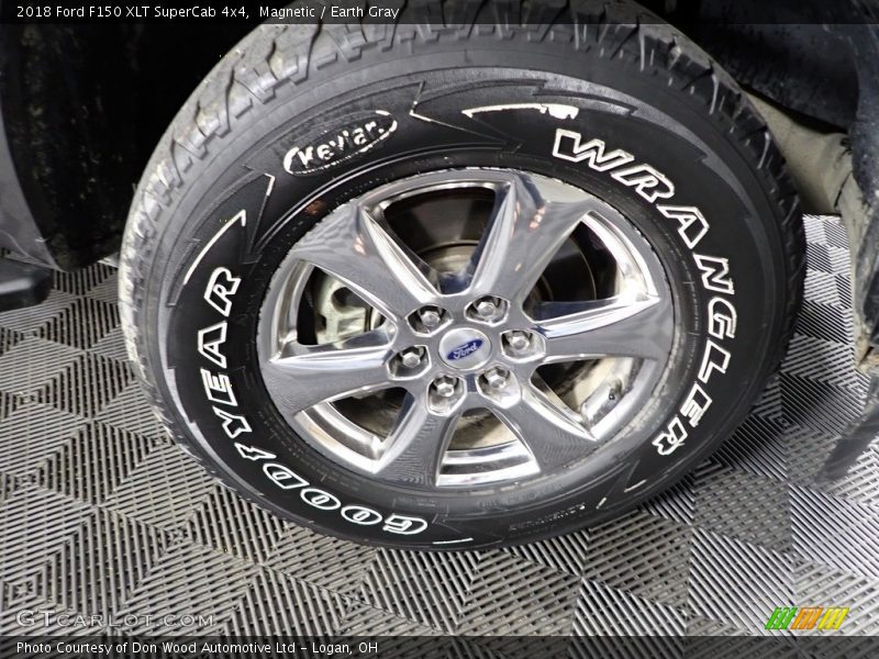 Magnetic / Earth Gray 2018 Ford F150 XLT SuperCab 4x4