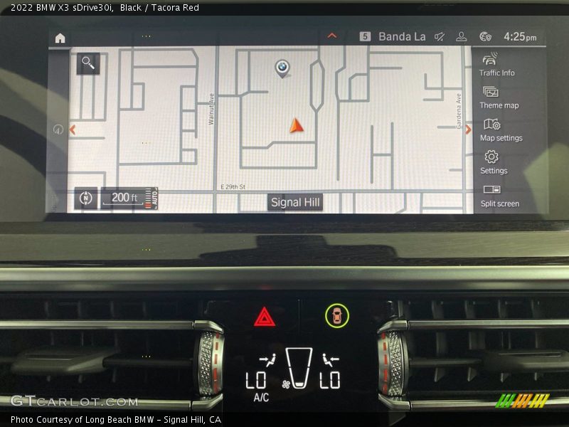 Black / Tacora Red 2022 BMW X3 sDrive30i