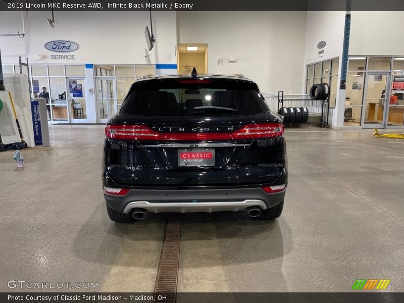 Infinite Black Metallic / Ebony 2019 Lincoln MKC Reserve AWD