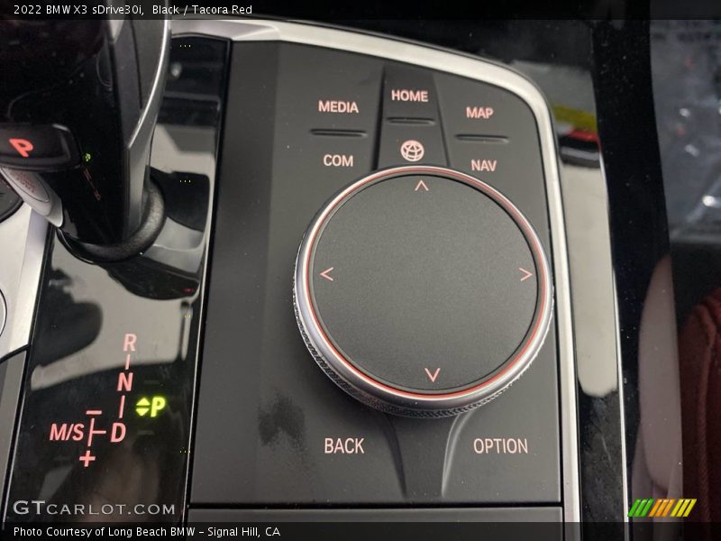 Black / Tacora Red 2022 BMW X3 sDrive30i