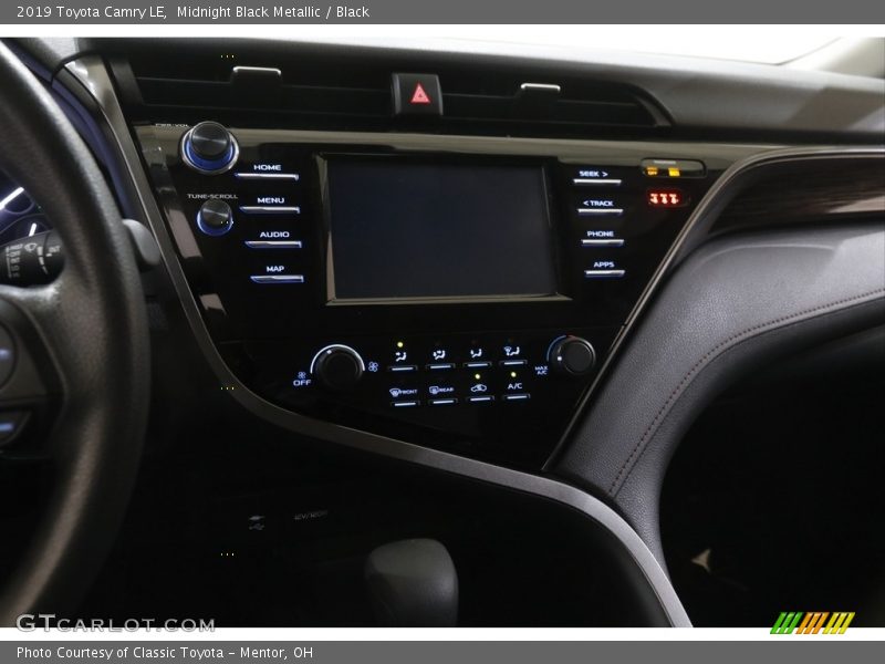 Midnight Black Metallic / Black 2019 Toyota Camry LE