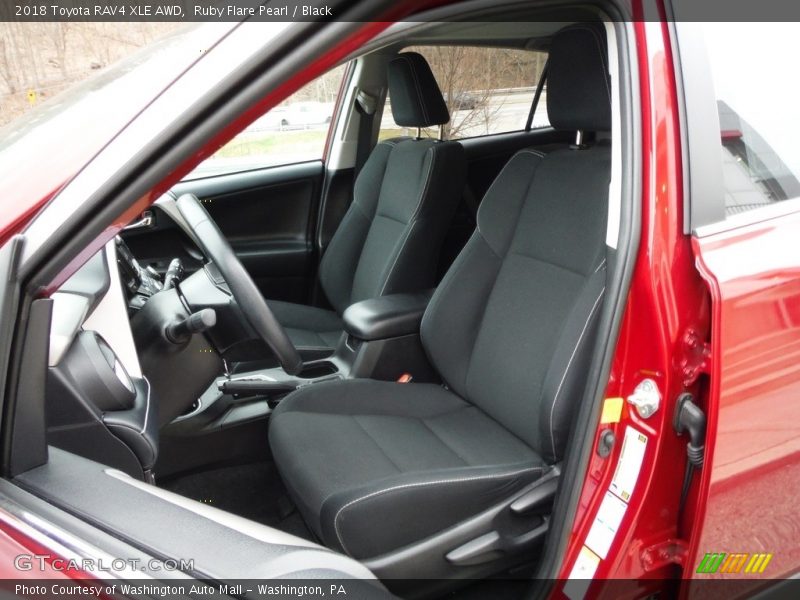 Ruby Flare Pearl / Black 2018 Toyota RAV4 XLE AWD