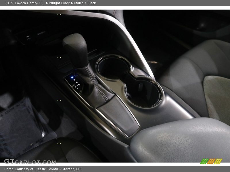Midnight Black Metallic / Black 2019 Toyota Camry LE