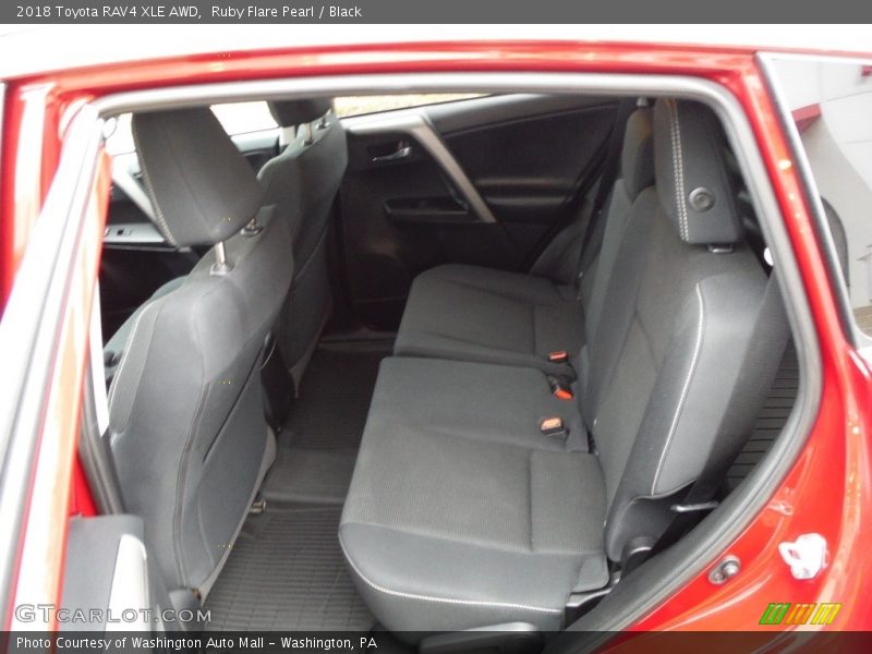 Ruby Flare Pearl / Black 2018 Toyota RAV4 XLE AWD