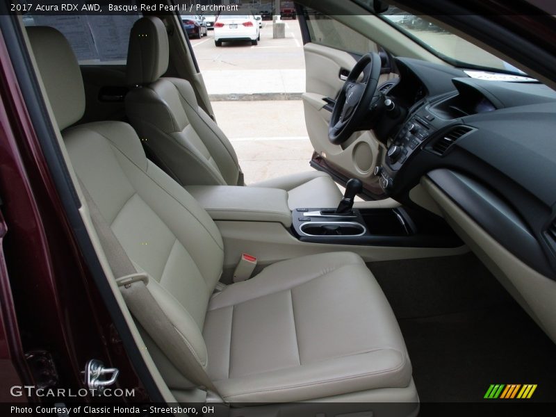 Basque Red Pearl II / Parchment 2017 Acura RDX AWD