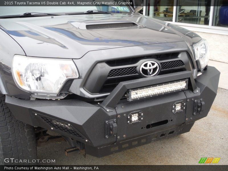 Magnetic Gray Metallic / Graphite 2015 Toyota Tacoma V6 Double Cab 4x4