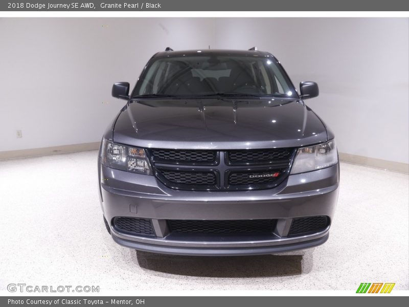 Granite Pearl / Black 2018 Dodge Journey SE AWD