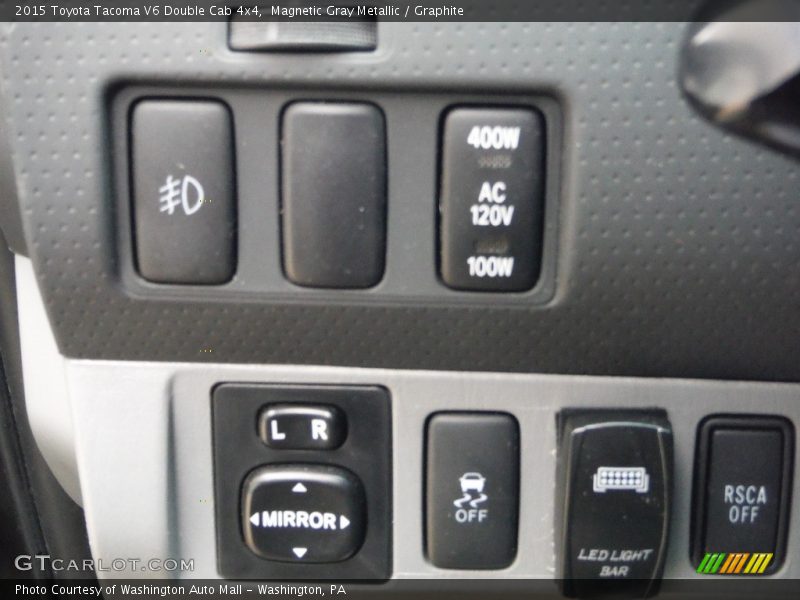Magnetic Gray Metallic / Graphite 2015 Toyota Tacoma V6 Double Cab 4x4